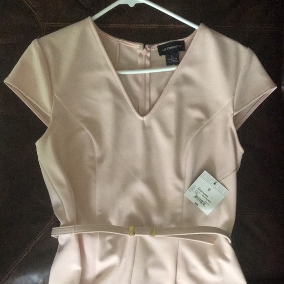 Blush colored Midi Dress - Picture 3 of 9